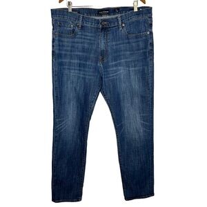 Lucky Brand 410 Athletic Slim fit Men’s medium wash blue jeans Sz 38 / 32